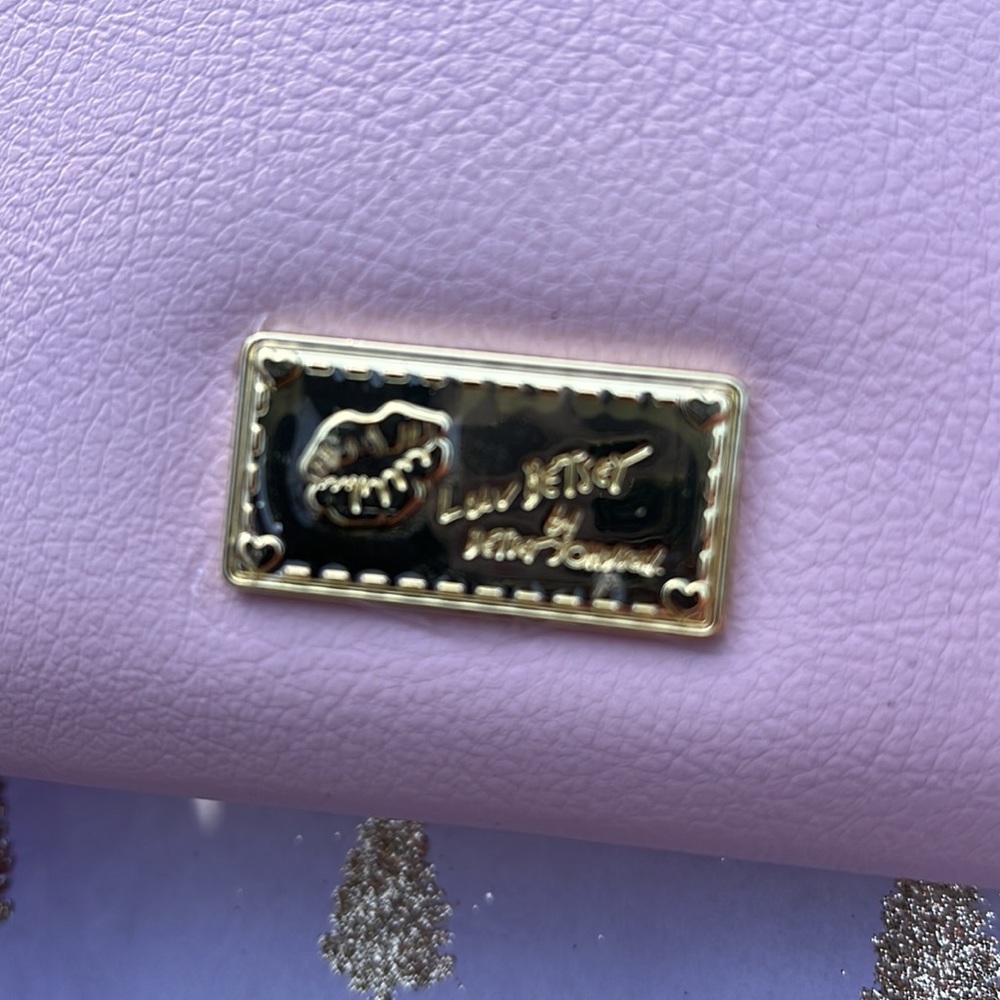 New Betsey Johnson Pink Unicorn Full Face Bi-Fold Wallet Credit card Purse. - Picture 5 of 14